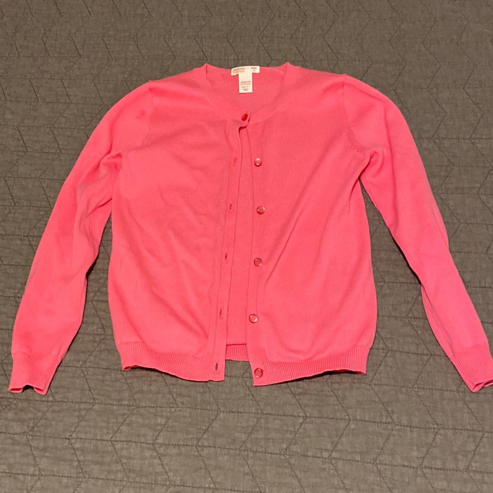 Crewcuts Pink Girls Cardigan Sweater